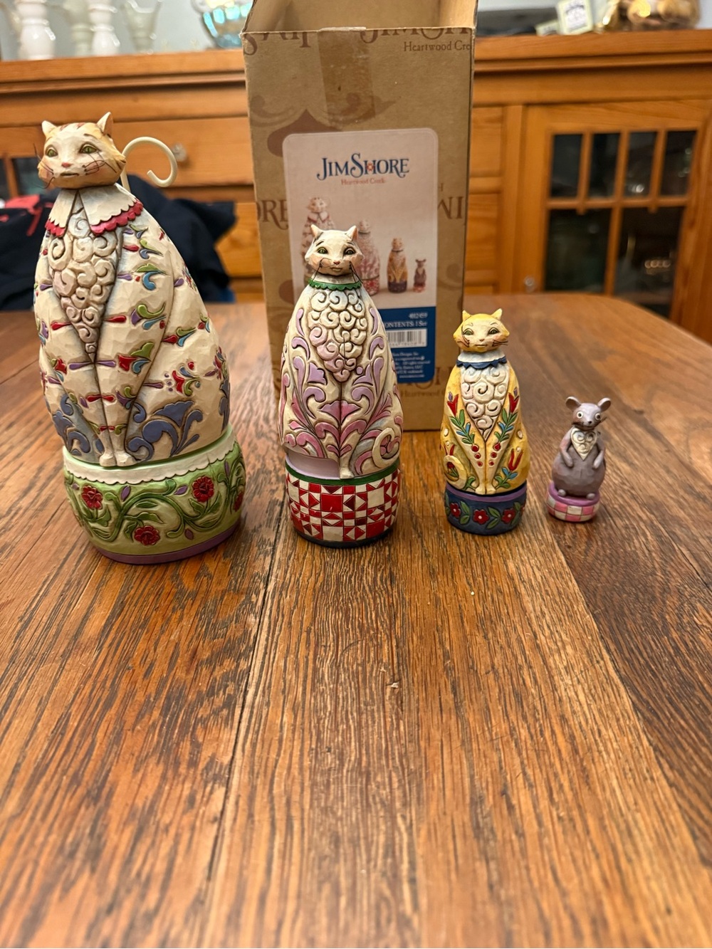 Jim Shore Nesting Cats Set